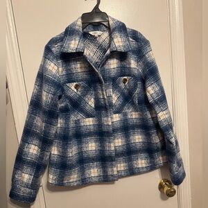 Northern Reflections Plaid Shirt Jacket Size Small